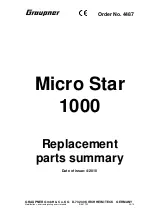 Предварительный просмотр 29 страницы GRAUPNER Micro Star 1000 Manual