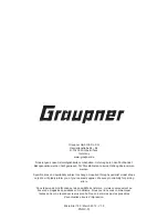 Preview for 44 page of GRAUPNER MICRO STAR 190AX Instruction Manual