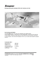 GRAUPNER PITTS S12 Building Instructions предпросмотр