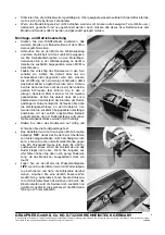 Предварительный просмотр 4 страницы GRAUPNER POWERKAT X Operating Instructions Manual