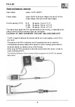 Предварительный просмотр 6 страницы GRAUPNER PS 5,9V Operating Manual