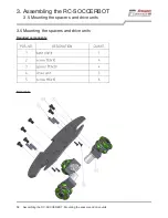 Preview for 14 page of GRAUPNER RC-SOCCERBOT Operating Instructions Manual