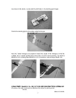 Preview for 7 page of GRAUPNER SEA FURY 9354 Assembly Instructions Manual