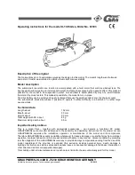 GRAUPNER U-16 EMDEN Operating Instructions Manual preview