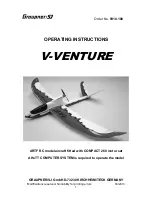 Предварительный просмотр 1 страницы GRAUPNER V-VENTURE Operating Instructions Manual