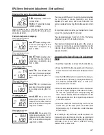 Preview for 47 page of GRAUPNER XR-6 FM RACE RACE Operating Manual