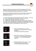 Preview for 9 page of GRAVEDA GRASPRESSO GP4-20 Instruction Manual