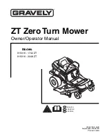 Gravely 1742 ZT Owner'S/Operator'S Manual preview