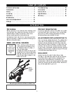 Preview for 3 page of Gravely 985114 - 16 HP Owner'S/Operator'S Manual