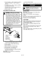 Предварительный просмотр 16 страницы Gravely 990021 Owner'S/Operator'S Manual