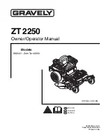 Gravely 992041 Owner'S And Operator'S Manual preview