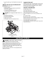 Предварительный просмотр 15 страницы Gravely 992042 19HP PM144Z Owner'S/Operator'S Manual