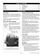 Preview for 2 page of Gravely Zoom XL Bagger Owners Operating Manual And Parts List