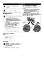 Preview for 18 page of Gravely Zoom XL Bagger Owners Operating Manual And Parts List