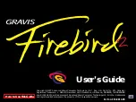 Gravis Firebird 2 User Manual preview