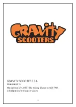 Preview for 36 page of Gravity scooters COLS MUSHING PRO Owner'S Manual