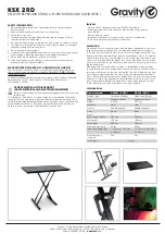 GRAVITY KSX 2 RD Instructions предпросмотр