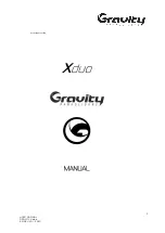 Preview for 5 page of GRAVITY X duo Manual