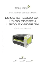 GRAVOGRAPH LS100 ENERGY Operating And Maintenance Manual preview