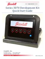 GRAYHILL 3D70Dev-100 Kit Quick Start Manual предпросмотр