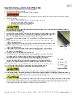 Preview for 3 page of Graymills BIOMATIC BIO822-A Operation And Maintenance Instructions