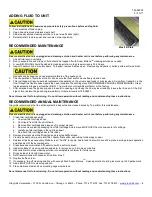 Preview for 4 page of Graymills BIOMATIC BIO822-A Operation And Maintenance Instructions