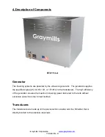 Preview for 8 page of Graymills BTU Series Operator And  Maintenance Manual