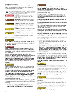 Preview for 2 page of Graymills Tempest T-10 Operation And Maintenance Instructions