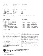 Preview for 8 page of Graymills TR-SERIES LIFTKLEEN TRHSVDR24 Operation And Maintenance Instructions