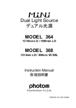 Graytechnos photom MINI 364 Instruction Manual preview