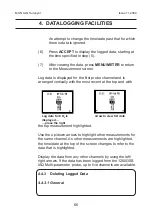 Предварительный просмотр 66 страницы GrayWolf IAQ SURVEYOR II Operating Instructions Manual