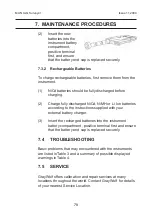 Предварительный просмотр 78 страницы GrayWolf IAQ SURVEYOR II Operating Instructions Manual