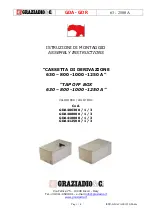 Preview for 1 page of Graziadio & C. GDA406300 Assembly Instructions