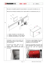 Preview for 3 page of Graziadio & C. GDA406300 Assembly Instructions