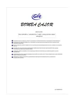 Preview for 187 page of GRE 777590 Instruction Manual