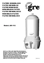 GRE AR-118 Installation And Maintenance Manual preview