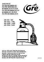 Предварительный просмотр 1 страницы GRE AR-135 Installation And Maintenance Manual