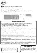 Preview for 1 page of GRE CV790205 Assembly Manual