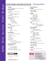 Preview for 23 page of GRE GINA User Manual