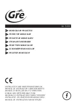 Preview for 21 page of GRE PLREB Installation And Maintenance Manual