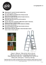 GRE SAFETY LADDER Owner'S Manual preview