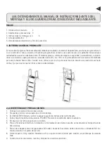 Предварительный просмотр 9 страницы GRE SAFETY LADDER Owner'S Manual