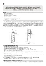 Preview for 44 page of GRE SAFETY LADDER Owner'S Manual