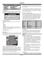 Preview for 6 page of Great Dane 201018 Operator'S Manual