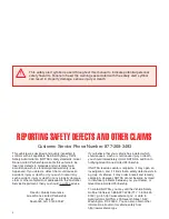 Preview for 4 page of Great Dane 42101401 Maintenance Manual