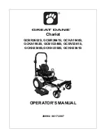 Preview for 1 page of Great Dane C5 Chariot GCBR2652S Operator'S Manual