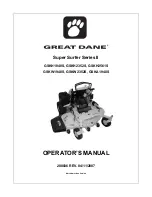 Preview for 1 page of Great Dane Super Surfer II  GSKA1948S Operator'S Manual