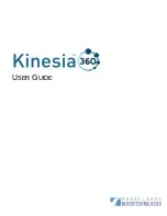 Preview for 1 page of Great Lakes Kinesia 360 User Manual