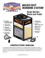 Предварительный просмотр 1 страницы Great Northern Popcorn GNP Instruction Manual