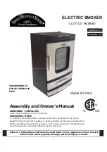 Great Outdoors Grill Company Smoky Mountain Series 32934 Assembly And Owner'S Manual preview